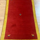 Moderner Gabbeh Teppich handgeknüpft 155x85 cm