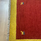Moderner Gabbeh Teppich handgeknüpft 155x85 cm