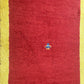 Moderner Gabbeh Teppich handgeknüpft 155x85 cm