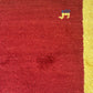 Moderner Gabbeh Teppich handgeknüpft 155x85 cm