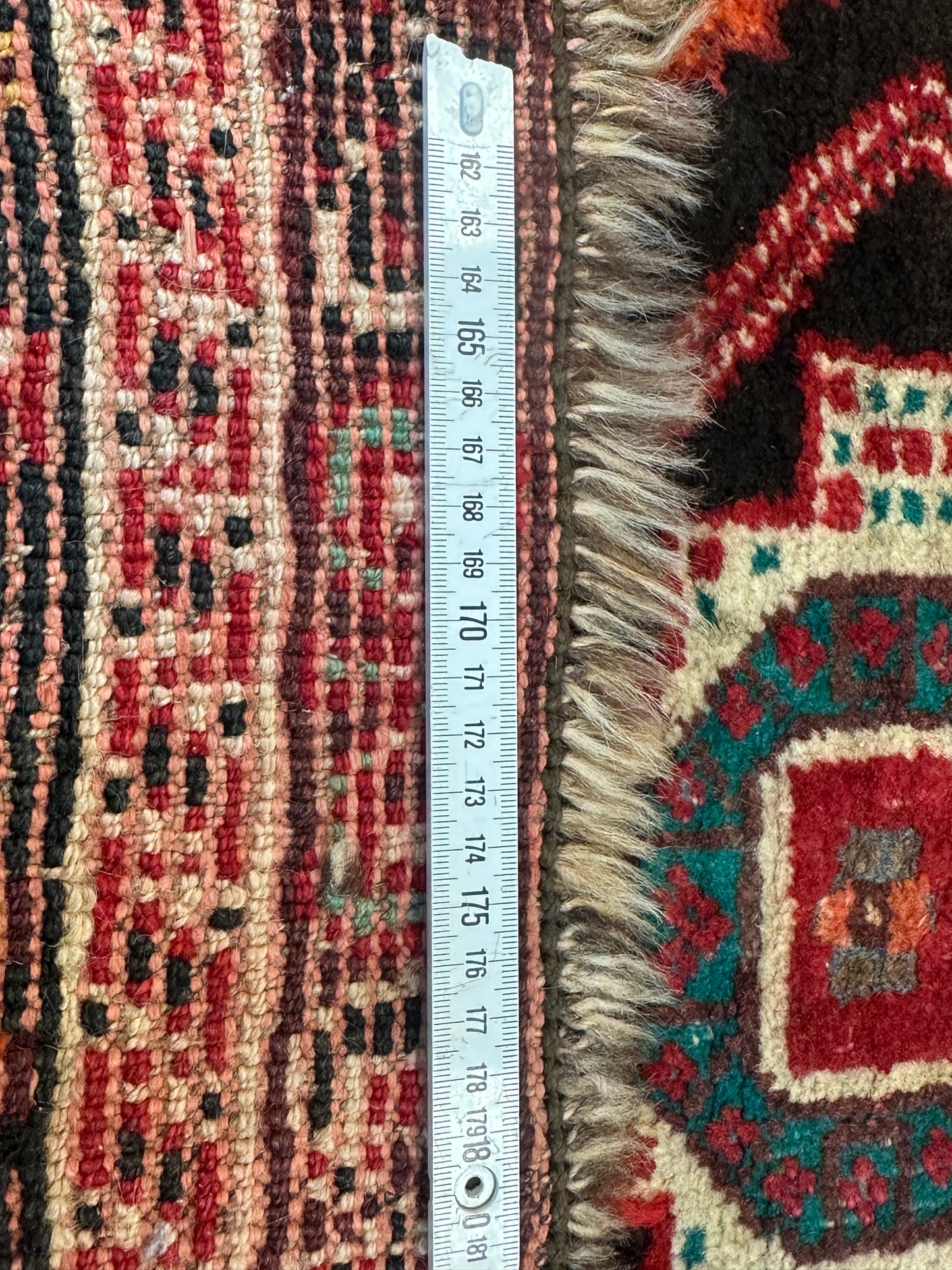 Handgeknüpfter Perser Orientteppich - Gaschgai  135x125 cm