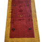 Moderner Gabbeh Teppich handgeknüpft 162x93 cm