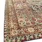 Antiker Orientteppich Handgeknüpft Agra Naturfarben 540x435 cm Signiert