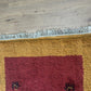 Moderner Gabbeh Teppich handgeknüpft 162x93 cm