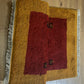 Moderner Gabbeh Teppich handgeknüpft 162x93 cm