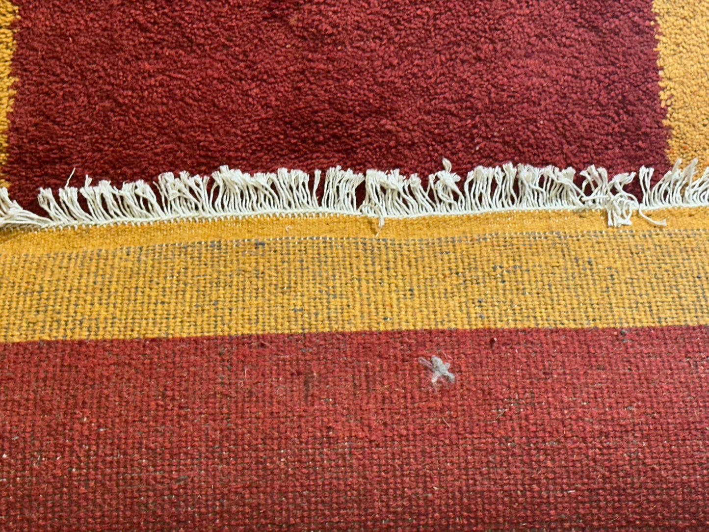 Moderner Gabbeh Teppich handgeknüpft 162x93 cm