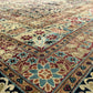 Antiker Orientteppich Handgeknüpft Agra Naturfarben 540x435 cm Signiert