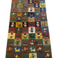 Moderner Gabbeh Teppich handgeknüpft 160x90 cm