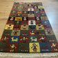Moderner Gabbeh Teppich handgeknüpft 160x90 cm