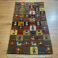 Moderner Gabbeh Teppich handgeknüpft 160x90 cm