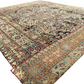 Antiker Orientteppich Handgeknüpft Agra Naturfarben 540x435 cm Signiert