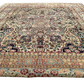 Antiker Orientteppich Handgeknüpft Agra Naturfarben 540x435 cm Signiert