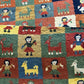 Moderner Gabbeh Teppich handgeknüpft 160x90 cm