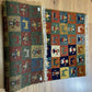 Moderner Gabbeh Teppich handgeknüpft 160x90 cm