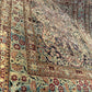 Antiker Orientteppich Handgeknüpft Agra Naturfarben 540x435 cm Signiert
