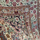 Antiker Orientteppich Handgeknüpft Agra Naturfarben 540x435 cm Signiert