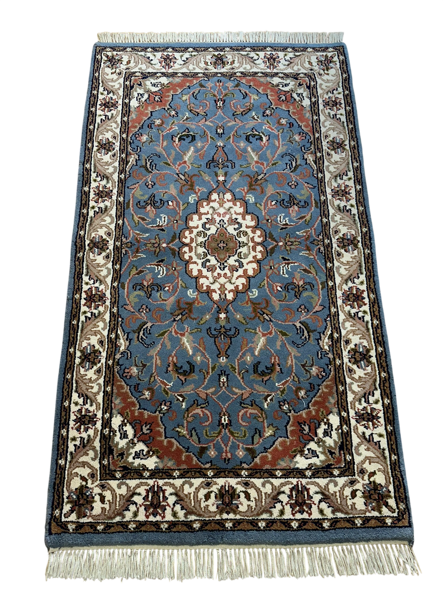 Orientteppich handgeknüpft Abadeh 115x65 cm