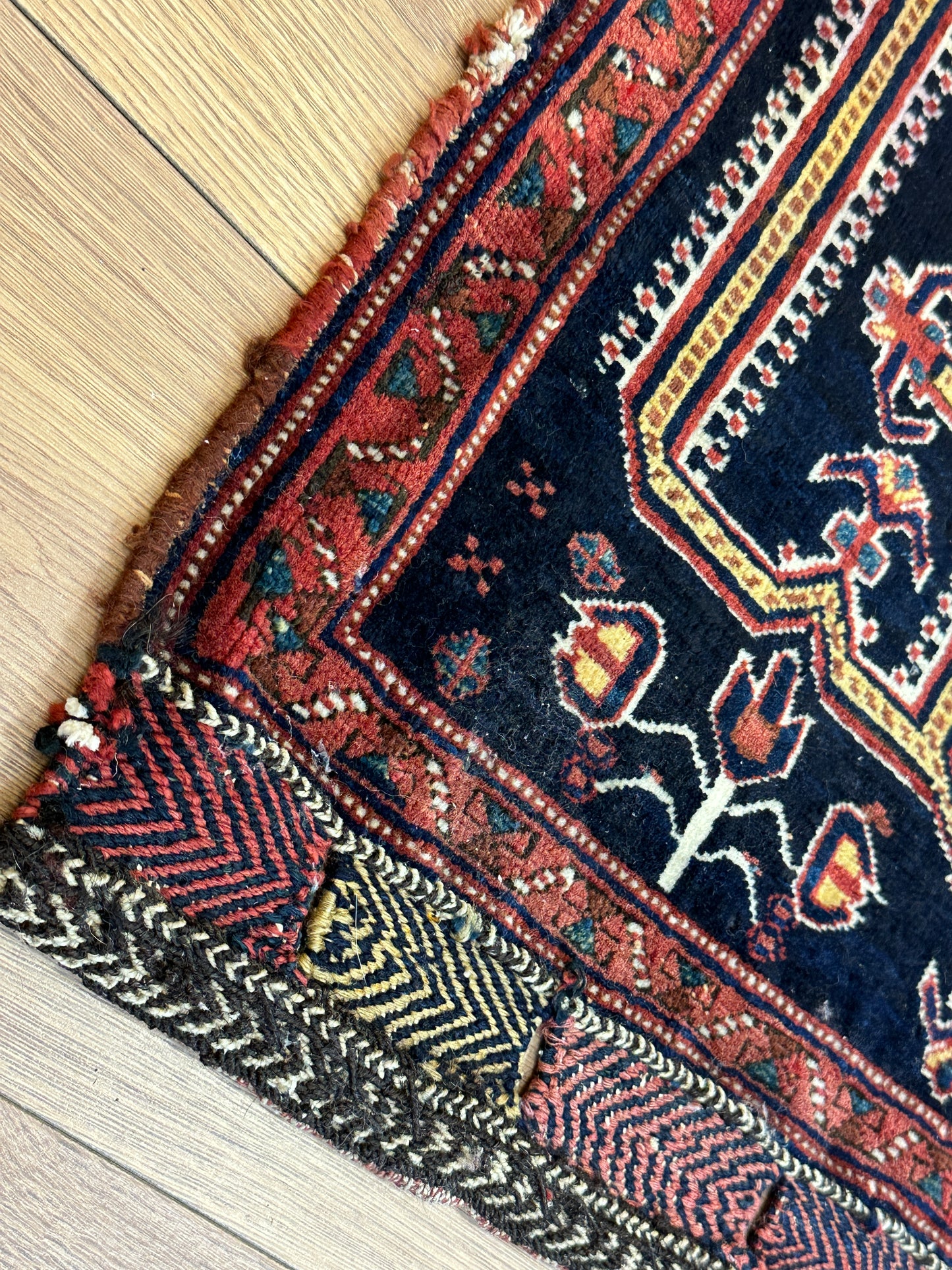 Handgeknüpfter Perser Orientteppich Afschari  54x91 cm