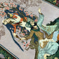 Orientteppich handgeknüpft 145x100 cm Isfahan Seide