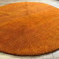 Moderner Gabbeh Teppich handgeknüpft rund ca. 150 cm