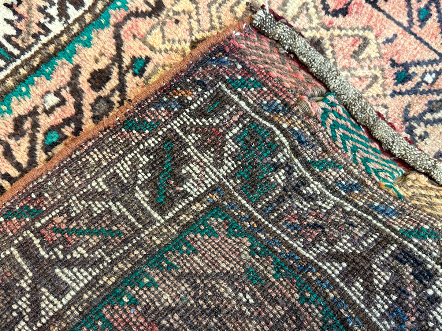 Handgeknüpfter Perser Orientteppich Afschari 74x88 cm