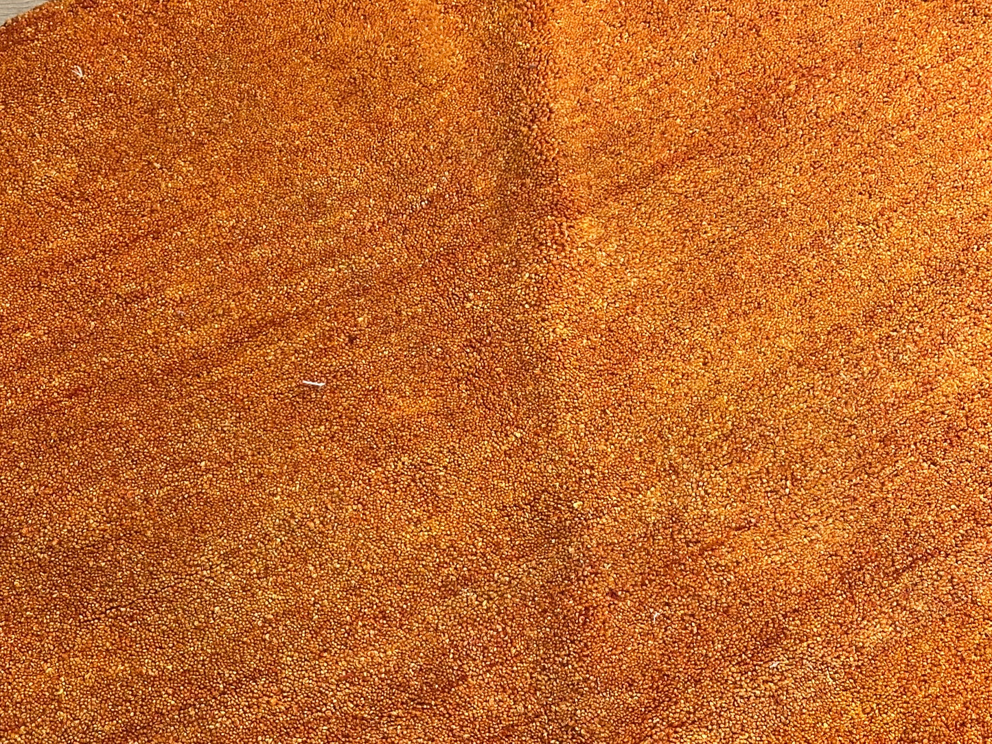 Moderner Gabbeh Teppich handgeknüpft rund ca. 150 cm