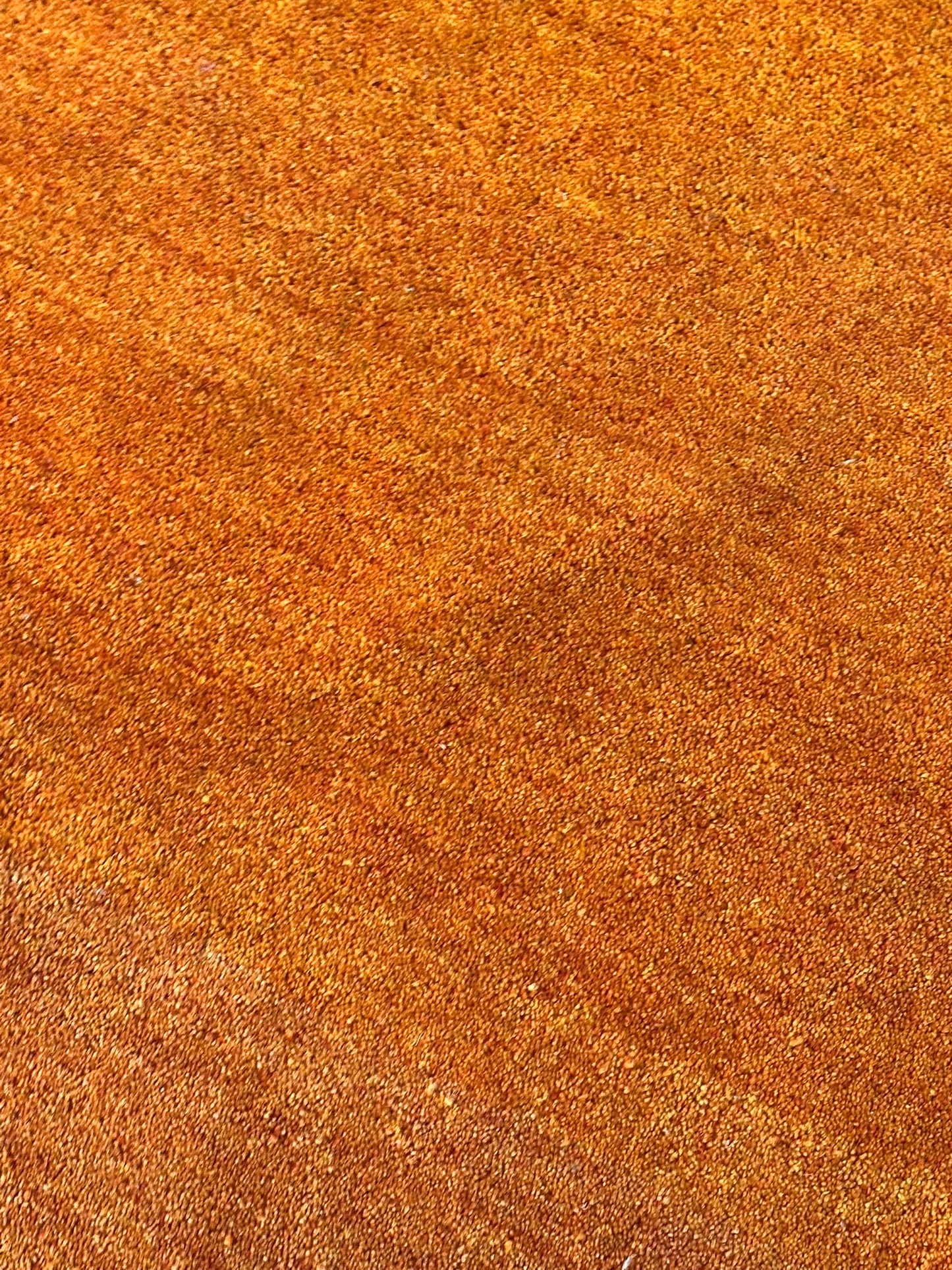 Moderner Gabbeh Teppich handgeknüpft rund ca. 150 cm