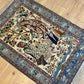 Orientteppich handgeknüpft Isfahan seide 160x110 cm