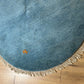 Moderner Gabbeh Teppich handgeknüpft rund ca. 150 cm