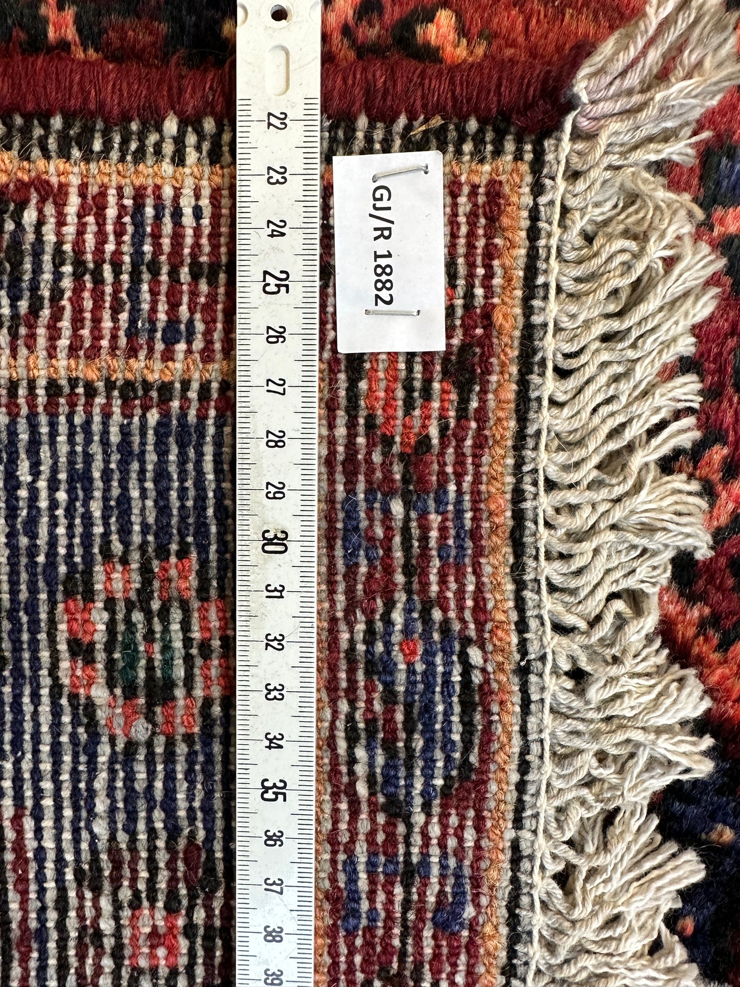 Handgeknüpfter Perser Orientteppich Malayer 110x100 cm