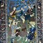 Orientteppich handgeknüpft Isfahan seide  156x110 cm