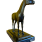 Anmut in Bronze: Jugendstil Pferd Figur