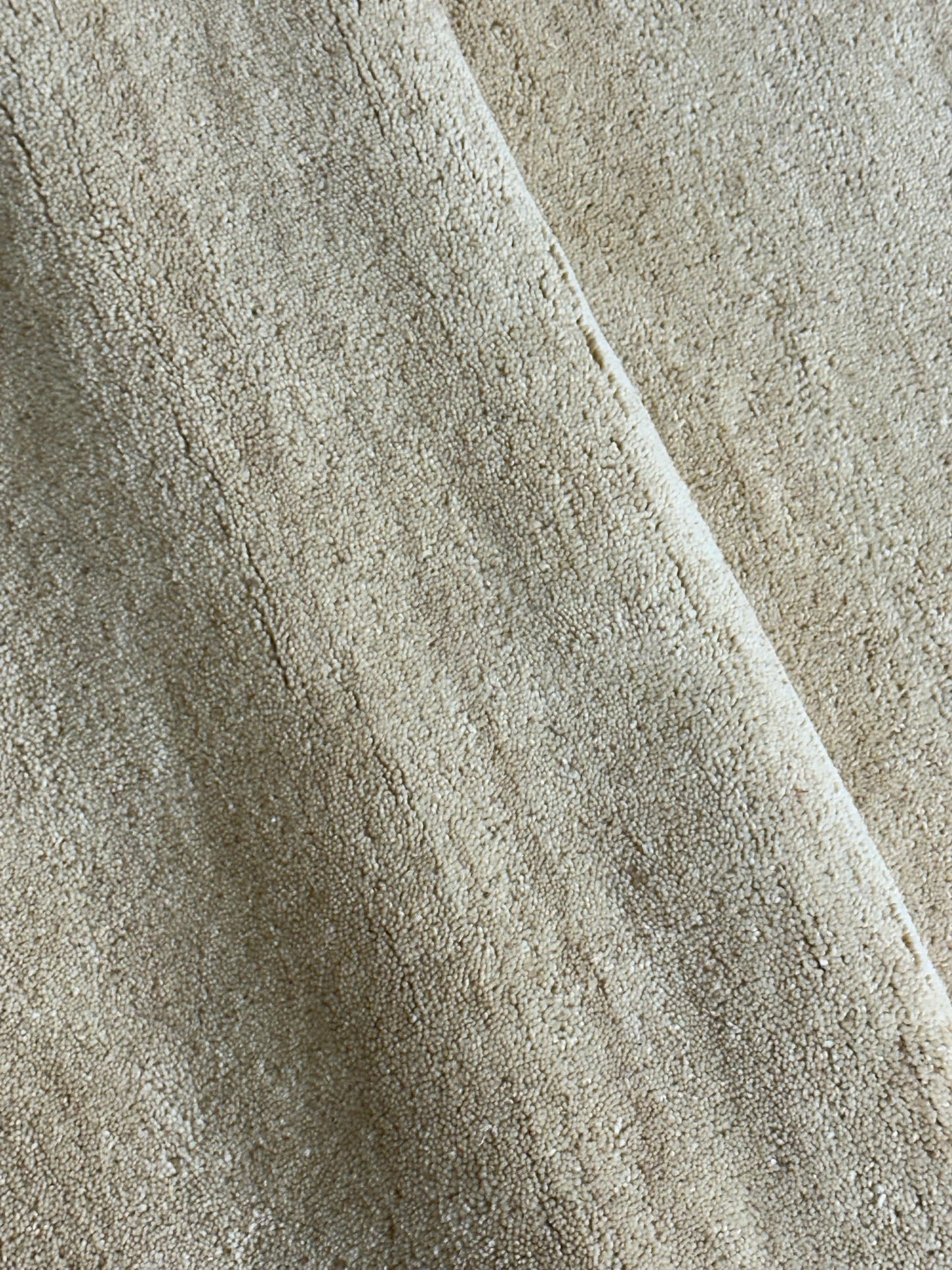 Moderner Gabbeh Teppich handgeknüpft rund ca. 152 cm