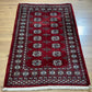 Orientteppich handgeknüpft Jomut Buchara 148x96 cm