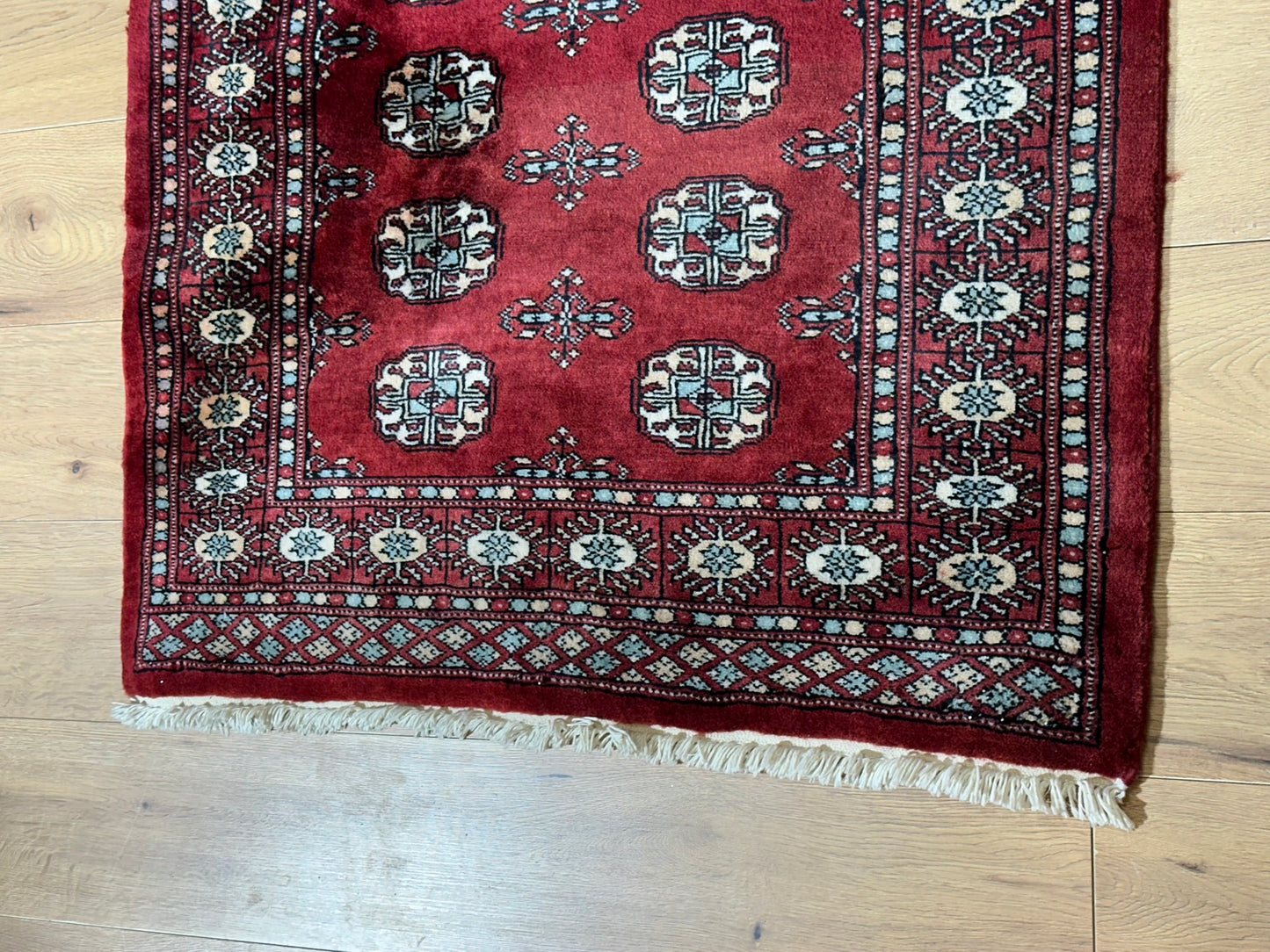 Orientteppich handgeknüpft Jomut Buchara 148x96 cm