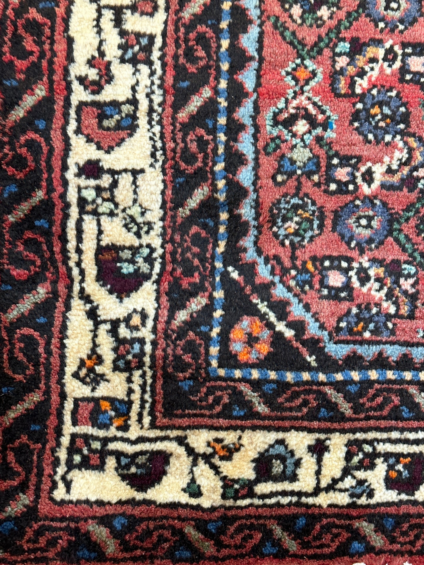 Handgeknüpfter Perser Orientteppich Malayer 83x62 cm