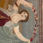 Orientteppich handgeknüpft Keschan Bilder teppich 176x110 cm
