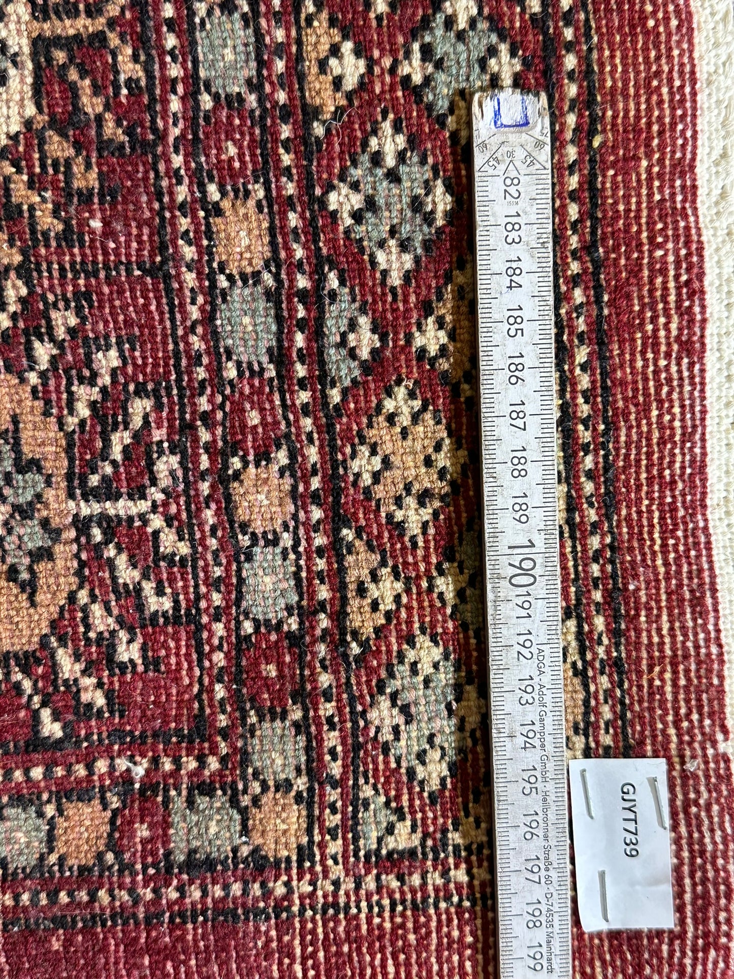 Orientteppich handgeknüpft Jomut Buchara 148x96 cm