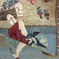 Orientteppich handgeknüpft Keschan Bilder teppich 176x110 cm