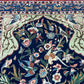 Orientteppich handgeknüpft Semi Antik Isfahan Lebensbaum 170x108 cm