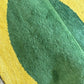 Moderne Gabbeh Teppich Rund Indisch Handgeknüpft Ø 150 cm