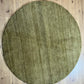 Moderner Gabbeh Teppich handgeknüpft rund ca. 150 cm