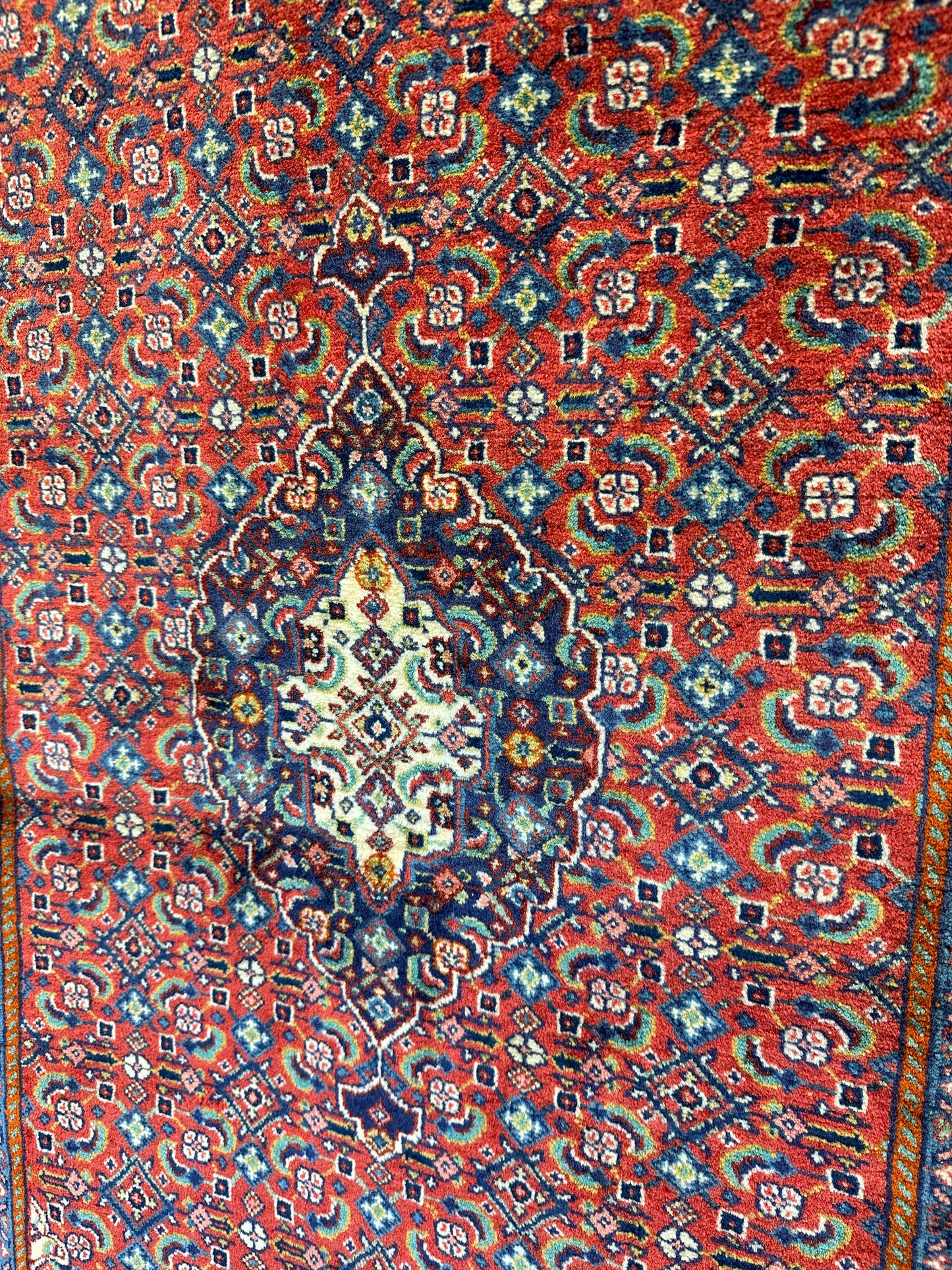 Handgeknüpfter Perser Orientteppich Sarough 130x68 cm