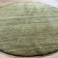 Moderner Gabbeh Teppich handgeknüpft rund ca. 150 cm