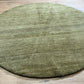 Moderner Gabbeh Teppich handgeknüpft rund ca. 150 cm