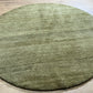 Moderner Gabbeh Teppich handgeknüpft rund ca. 150 cm