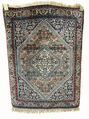 Orientteppich handgeknüpft Bidjar 85x65 cm