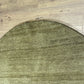 Moderner Gabbeh Teppich handgeknüpft rund ca. 150 cm