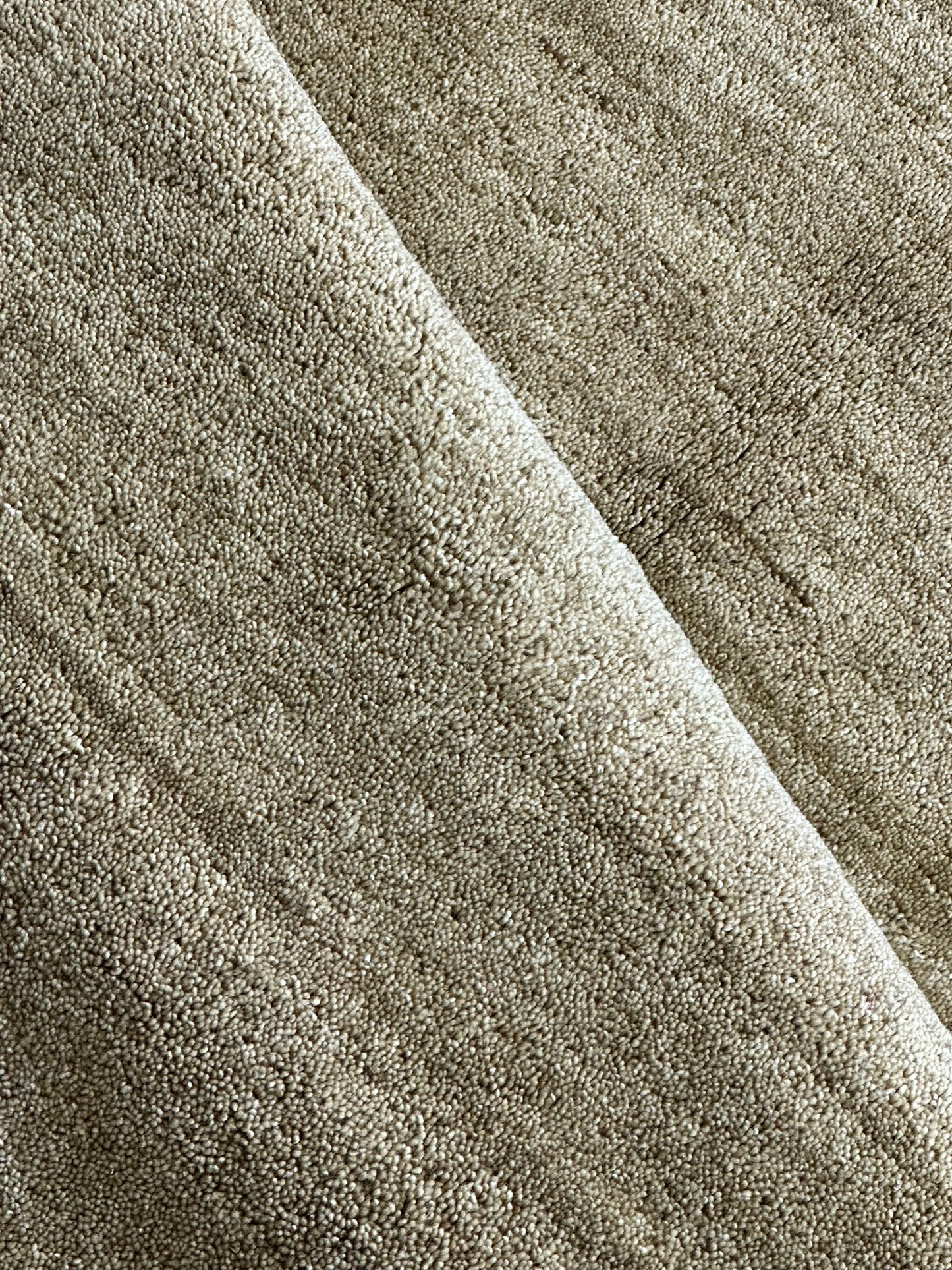 Moderner Gabbeh Teppich handgeknüpft rund ca. 150 cm