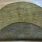 Moderner Gabbeh Teppich handgeknüpft rund ca. 150 cm